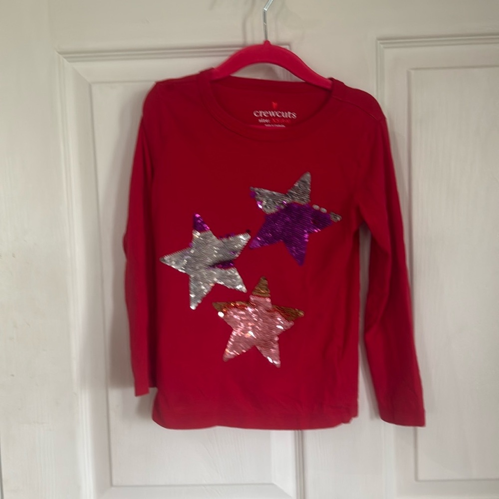 Girls size 4-5 long sleeve top